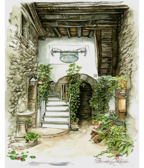 La Loggetta Di Apricus Villa Olevano Romano Exterior foto