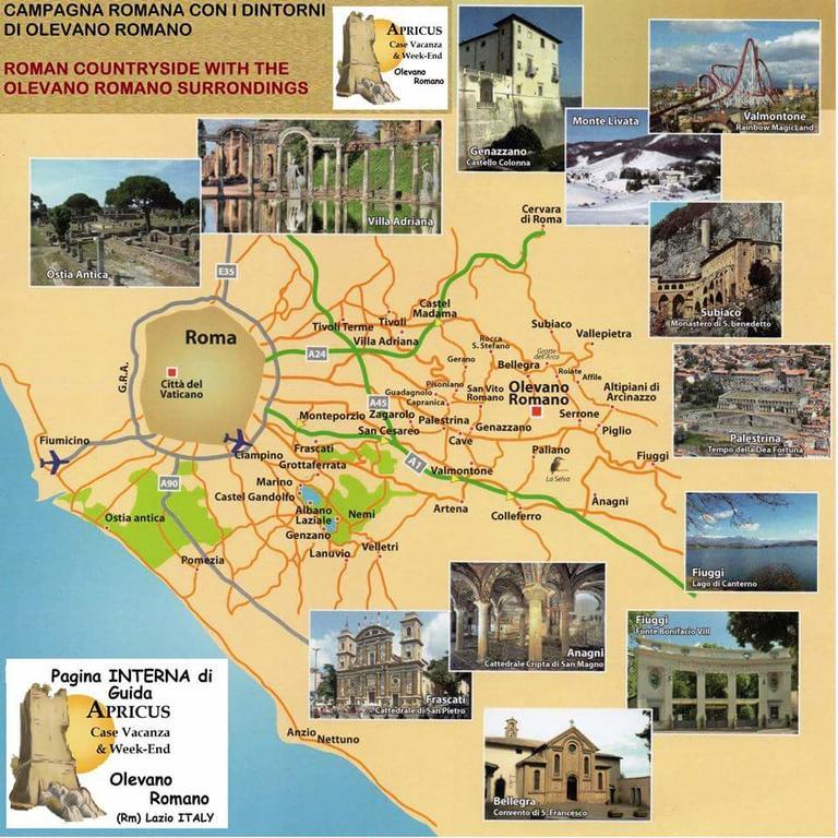 La Loggetta Di Apricus Villa Olevano Romano Exterior foto